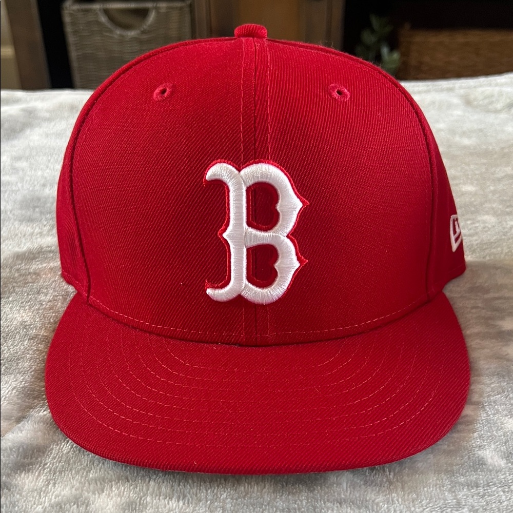 New Era Red and White Cap